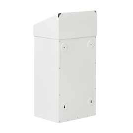 waste bin with pusht top lid 50 ltr incl. wall mounting kit product photo  S