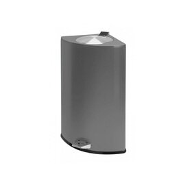 pedal bin Quatro aluminium 46 ltr anthracite damping lid product photo