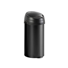 waste container 60 ltr metal black touch lid Ø 360 mm  H 780 mm product photo