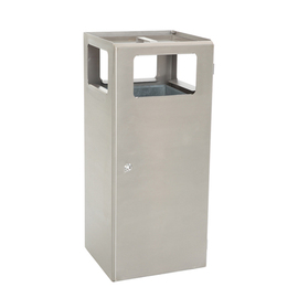 wastepaper basket with ashtray Pyramide product photo