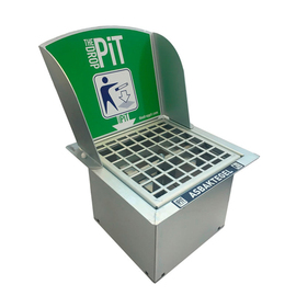 bottom ashtray THE DROPPIT Comfort Classic | 350 mm x 350 mm H 515 mm product photo