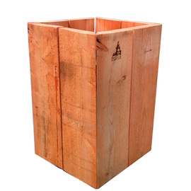 The DropPit - Plinth made of larch wood product photo