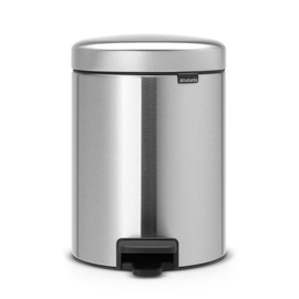 pedal bin NewIcon 5 ltr stainless steel matt product photo