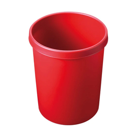 wastepaper basket 45 ltr red round H 479 mm product photo