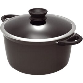 stewing pot ATTRACTION aluminium with lid  Ø 249 mm  H 188 mm  | 2 handles product photo