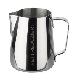 frothing jug stainless steel inscription "fat-reduced" 590 ml product photo
