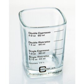 espresso shot glass|measuring cup analog  L 45 mm product photo