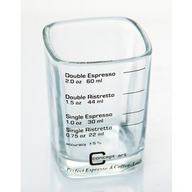 30ml glass measuring cup espresso shot