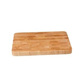 Professional Butcherblock made of beechwood, oiled, square without groove, 45 x 30 x 4 cm product photo