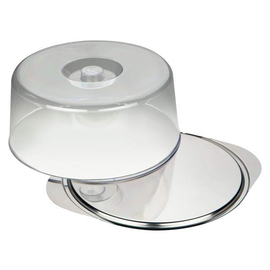 cake plate stainless steel Ø 330 mm product photo  S