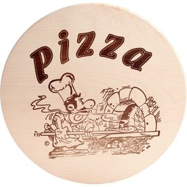pizza plate wood  Ø 300 mm product photo