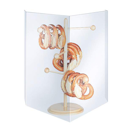pretzel stand protection acrylic H 500 mm product photo  S