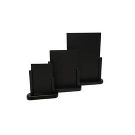 Table menu card display DIN A6 black product photo