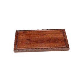 steak board wood  • dark with juice rim | 350 mm  x 250 mm product photo