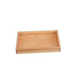 wooden tray dark oiled | rectangular 300 mm  x 205 mm product photo