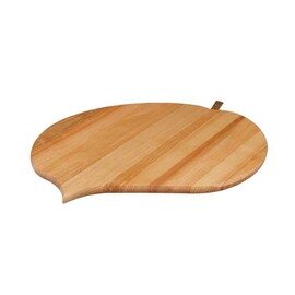 wooden serving plate BLATT | 530 mm  x 520 mm  H 20 mm product photo