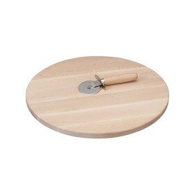 pizza plate modern style wood  Ø 400 mm product photo