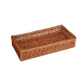 wicker basket 600 mm W 300 mm H 120 mm product photo