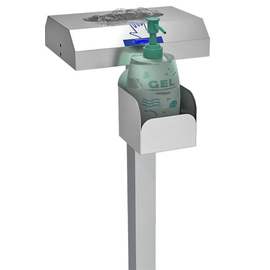 disinfectant dispenser floor model 290 mm x 100 mm H 1270 mm product photo  S