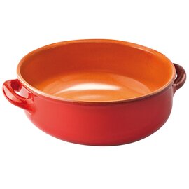 pot Linea 1870 0.4 ltr clay stoneware red  Ø 120 mm  H 50 mm  | 2 handles product photo