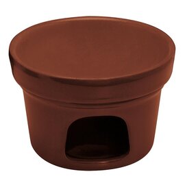 cooker for Bagnacauda LINEA 1870 clay brown  Ø 130 mm  H 90 mm product photo