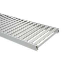 Aluminum support 360 x 1170 mm - anodized incl. cross bars product photo