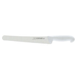 bread knife handle colour white L 37 cm product photo