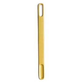 coffee stirrer | stainless steel | golden coloured  | 108 mm product photo