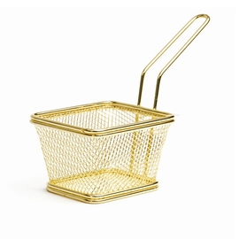 serving basket AL ANDALUS golden coloured 100 mm x 90 mm H 70 mm product photo