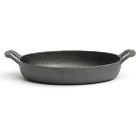 mini serving pan TRADICIÓN • cast iron | 180 mm x 126 mm H 35 mm | 2 handles product photo