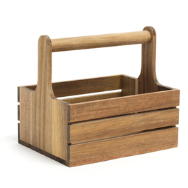 table caddy wood 150 mm x 200 mm H 180 mm product photo