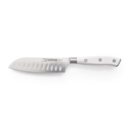 santoku mini MARBLE blade length 12.5 cm | hollow grind blade product photo