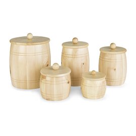 grain barrel with lid Ø 135 mm H 130 mm product photo