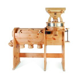East Tyrolean combi mill 400 volts wood • grinder made of porcelain H 1400 mm product photo