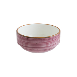 stacking bowl 30 ml AURA BLACKBERRY bonna Banquet porcelain round Ø 60 mm H 27 mm product photo