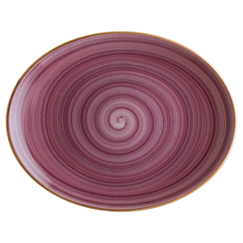 platter AURA BLACKBERRY Moove porcelain | 310 mm x 240 mm H 30 mm product photo