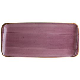 platter AURA BLACKBERRY Moove rectangular porcelain 340 mm x 160 mm product photo