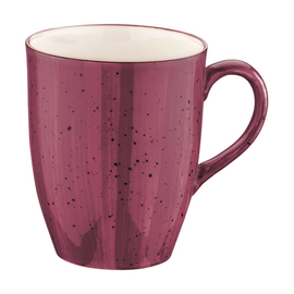 Buck Cups 330 ml AURA BLACKBERRY Conic porcelain with decor purple veined product photo
