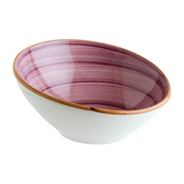 bowl 450 ml AURA BLACKBERRY bonna Vanta porcelain oval | 180 mm x 174 mm H 85 mm product photo