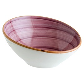 bowl 850 ml AURA BLACKBERRY bonna Vanta oval porcelain 220 mm x 215 mm H 100 mm product photo