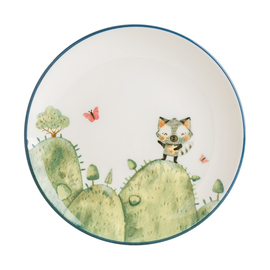children's plate flat MINIMEALS bonna Gourmet porcelain Ø 210 mm product photo