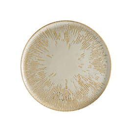 plate flat SNELL SAND bonna Gourmet Ø 170 mm porcelain product photo