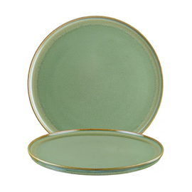 plate flat Ø 220 mm SAGE HYGGE porcelain green product photo