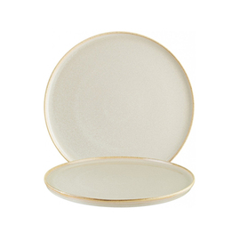 plate flat Ø 160 mm SAND HYGGE porcelain beige product photo