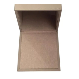 cosmetic tissue box SHAPE square leatherette beige product photo S