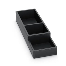 SNAP side dish container black, 320 x 320 x H 55 mm product photo