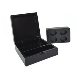 coffee capsule box STORE MDF black product photo  S