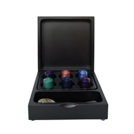 coffee capsule box STORE MDF black product photo  S
