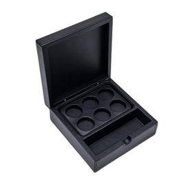 coffee capsule box STORE leatherette black product photo