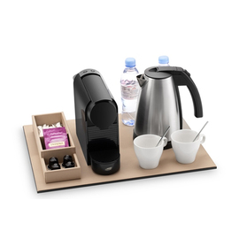 welcome tray SWITCH with coffee machine | kettle | condiment box product photo  S